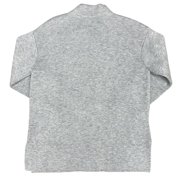 NWT Women's TALBOTS Lamb’s Wool Blazer Cardigan in‎ Charcoal- Size Lp - Picture 3 of 8